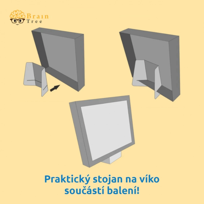 Puzzle Brain Tree Růžově prostřeno