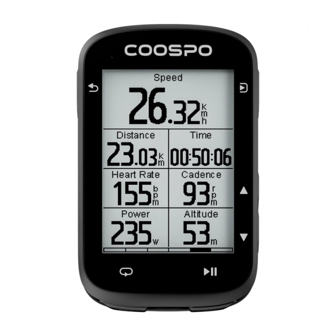 Ciklokompjuter Coospo s GPS-om i performansama za bicikliste