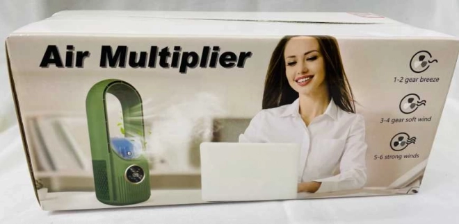 Stupni ventilator bez lopatica s tihim načinom i ovlaživačem zraka