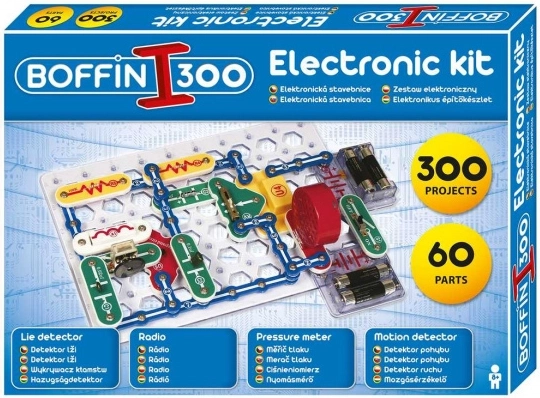elektronički komplet BOFFIN I 300 – 300 projekata za male elektrotehničare