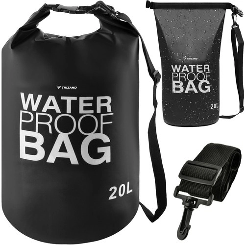 Vodootporna torba 20L crna 23566