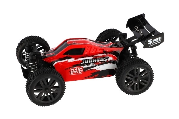 Automobil RC Buggy Bonzai Jubatus terenski 30cm plast 2,4GHz na baterije + 2x dodatni paket u kutiji 40x14x21 – Crvena