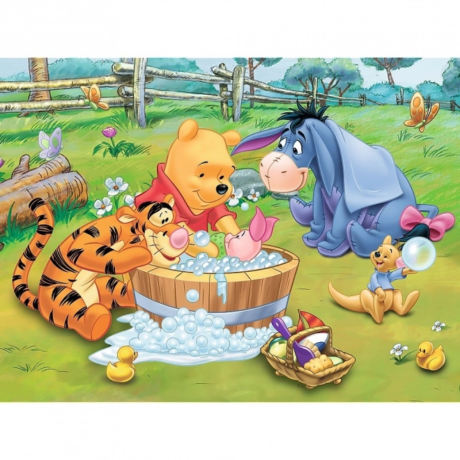 Puzzle Kupanje Praščića - Winnie the Pooh