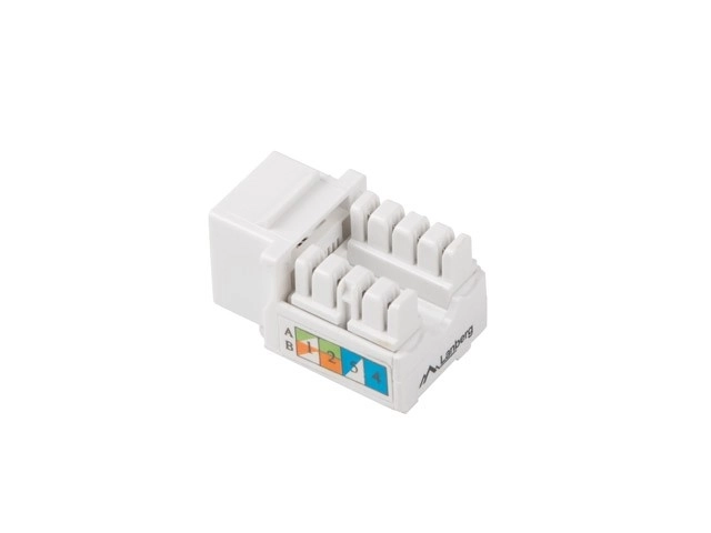 Modularna Keystone Utičnica RJ45 UTP Kat 5E 90° za montažnu kutiju