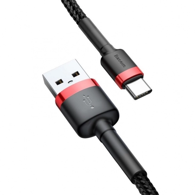 USB-C kabel Baseus Cafule 3A 1m crveno-crni