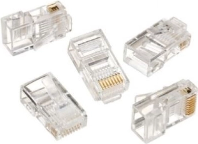 Mrežni konektor RJ45 za puni vodič (100 kom)