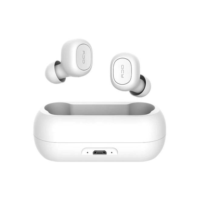 Bežične slušalice TWS QCY T1C Bluetooth V5.0 (bijela)