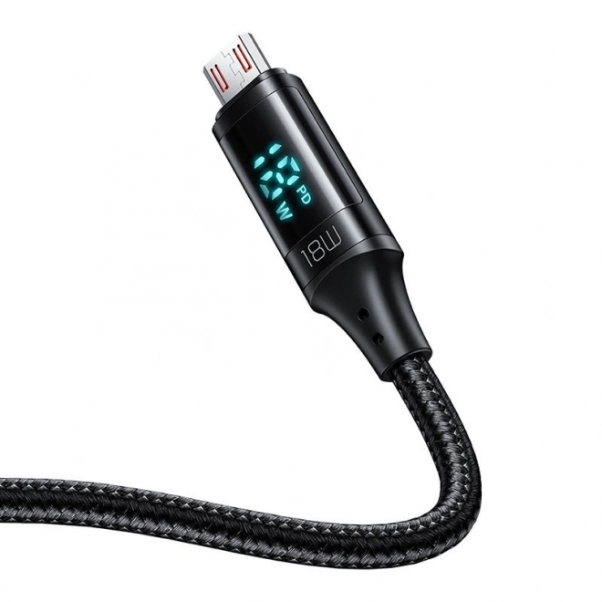 Kabel Mcdodo CA-1070 USB na Micro USB, 3A, 1,2 m (crna)