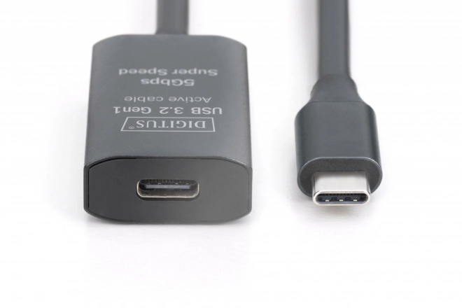 Aktivni produžni kabel USB-C - USB-C, USB 3.2 Gen1, 10m