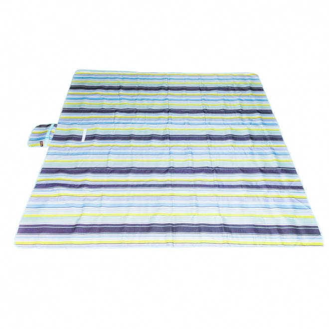 Sklopiva vodootporna plažna i piknik deka 200x200 cm plava