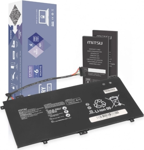 Baterija za Huawei MateBook 13 MITSU 11,4 V 3700 mAh (42 Wh)