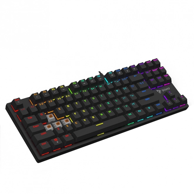Mehanička tipkovnica Savio Tempest X2 RGB Outemu Brown