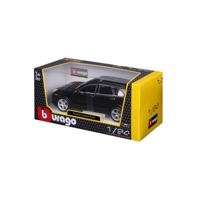 Metalni model Porsche Cayenne Turbo crni 1/24