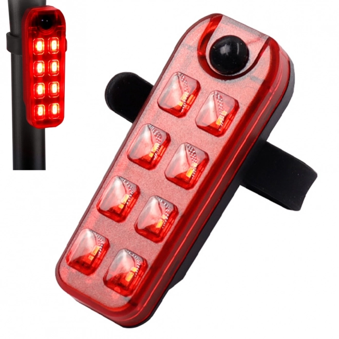 Stražnje LED svjetlo za bicikl s USB punjenjem