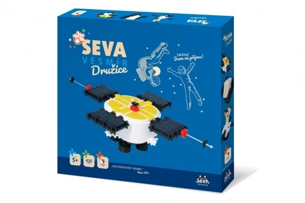 Građevinski set SEVA SVEMIR Satelit plastika 425 kom u kutiji 35x33x5cm