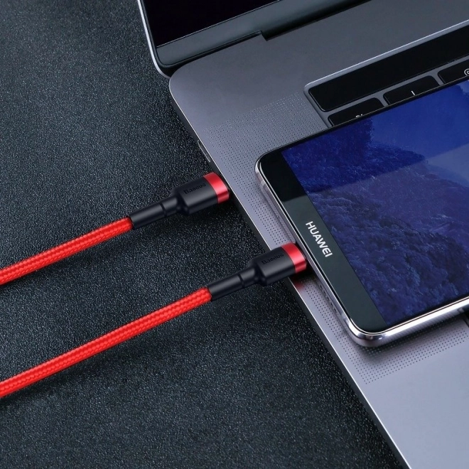 Kabel Baseus Cafule USB-C PD2.0 60W 2m Crveni