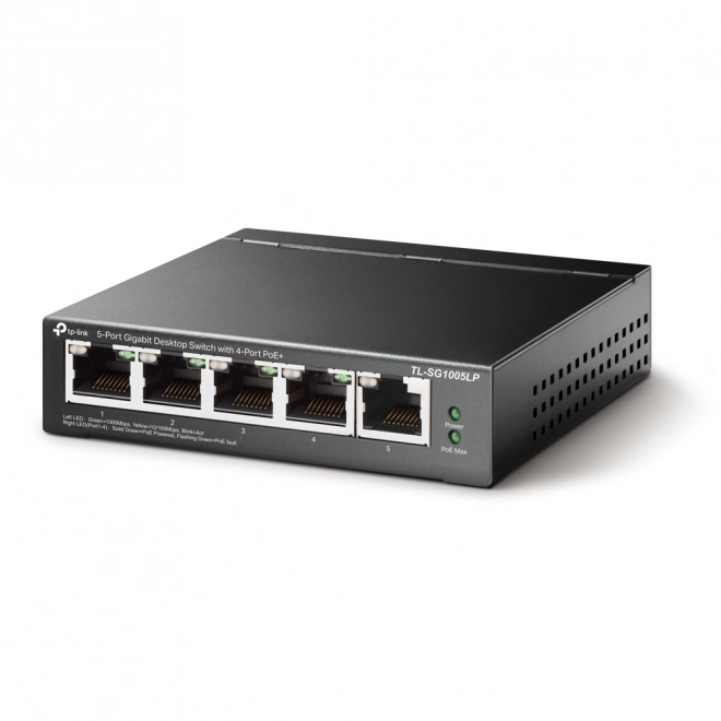 Prekidač TP-Link SG1005LP 5-portni Gigabitni PoE+