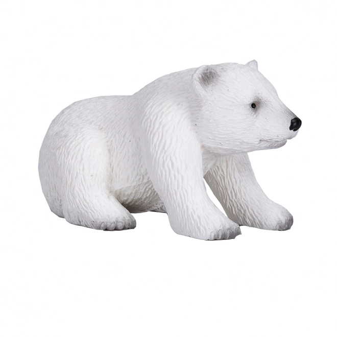 Figurica polarne medvjedice koja sjedi
