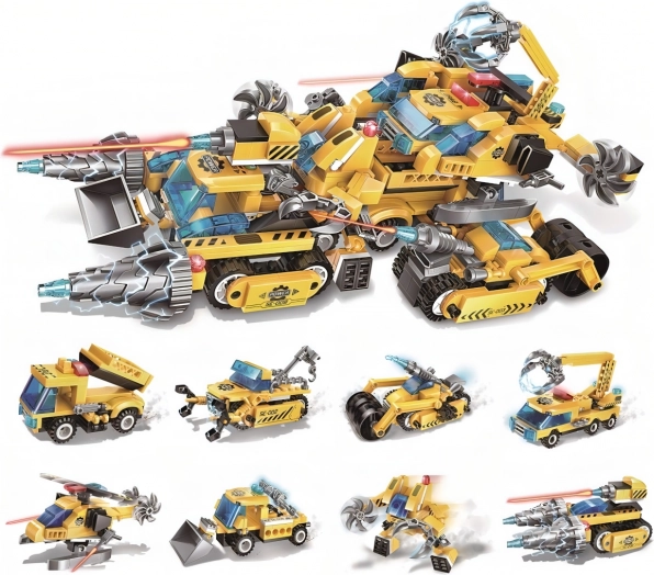 Konstruktorski set QMAN THE LEGEND OF CHARIOT 8u1 – građevinska tehnika