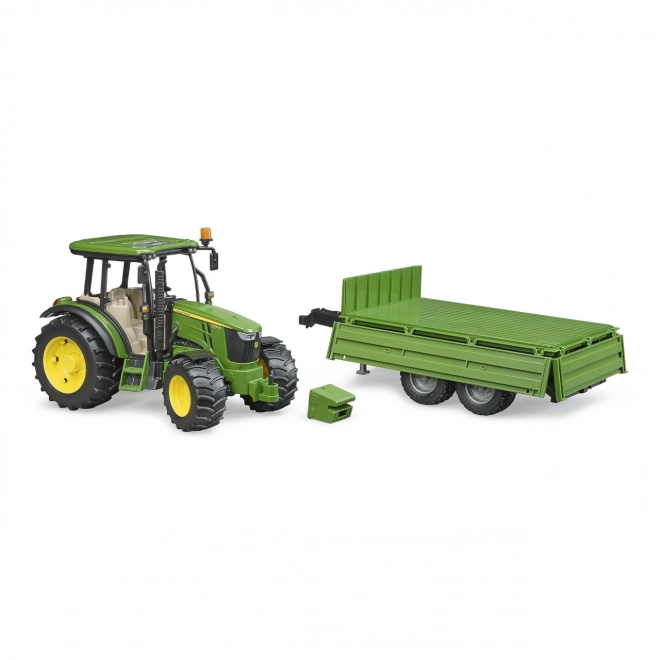 Bruder Traktor John Deere s prikolicom