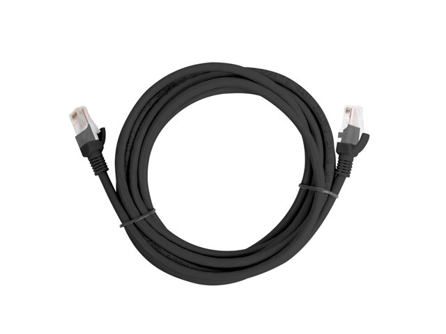 Patchcord kategorije 6 crni 3m Fluke Prošao Lanberg