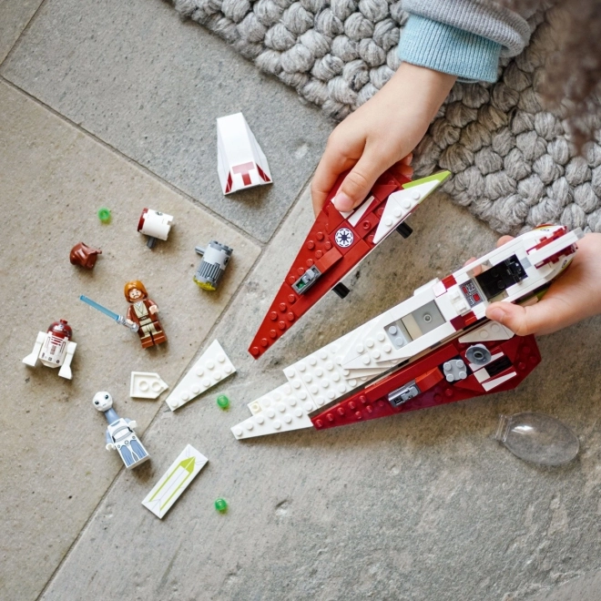 Konstrukcija LEGO Star Wars Obi-Wan Kenobi Jedi Zvjezdani lovac