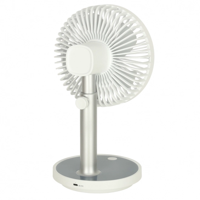 Bijeli bežični stolni ventilator 30cm