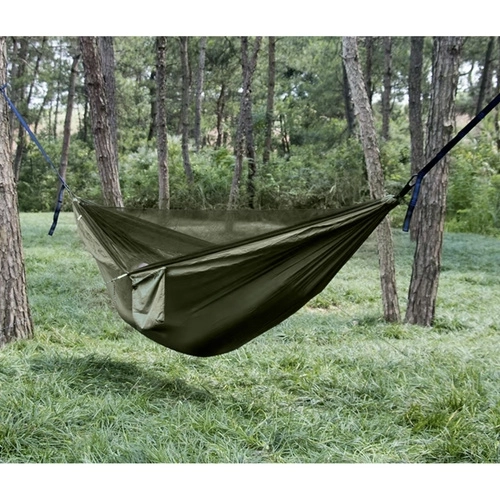 Turistička viseća mreža s mrežom protiv insekata i ceradom 260x140 cm