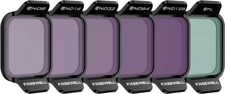 Set od 6 dnevnih filtera Freewell za DJI Flip