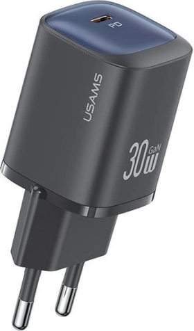 Mrežni USB‑C punjač 30 W GaN crni