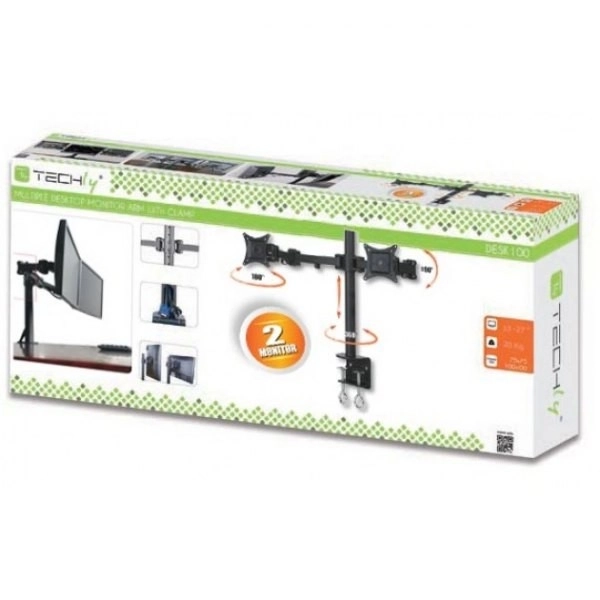 Stolni držač LCD/LED 13-27 inča dvostruki 2x10 kg