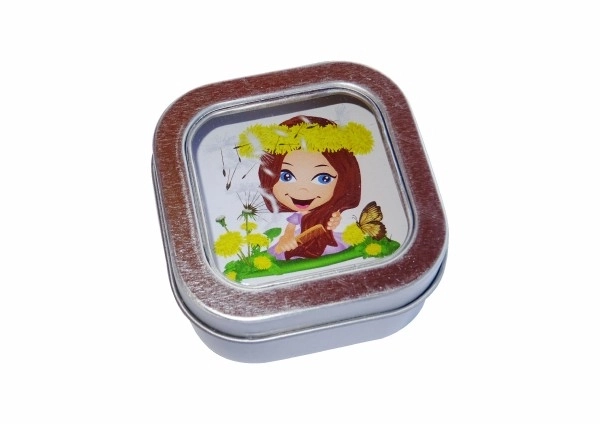 Pexeso Dječja godina - vodootporno, 64 karte u metalnoj kutiji 6x6x4cm