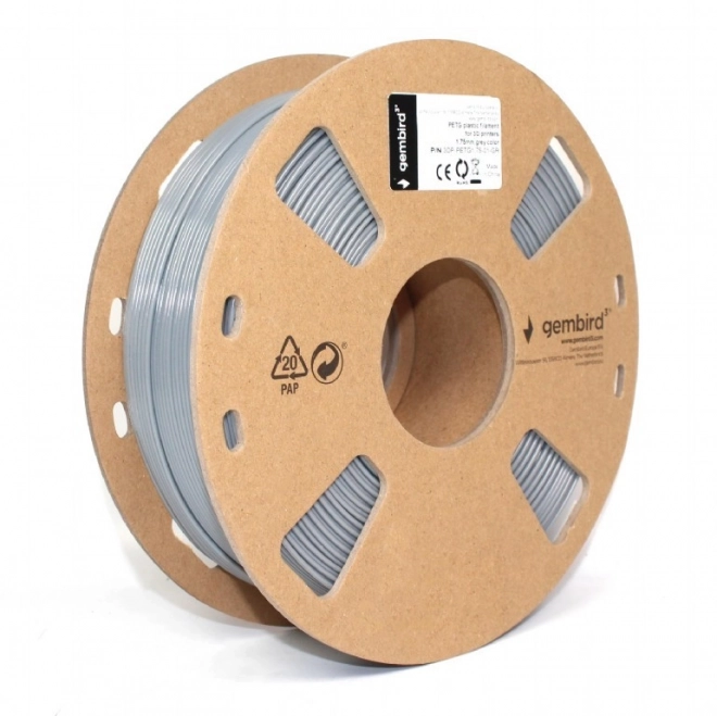 Filament za 3D printer PETG/1,75 mm/1 kg/sivi