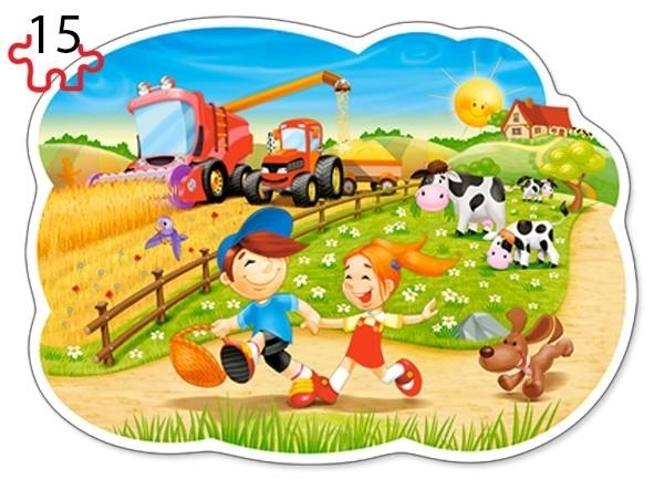 Puzzle Četiri godišnja doba za djecu
