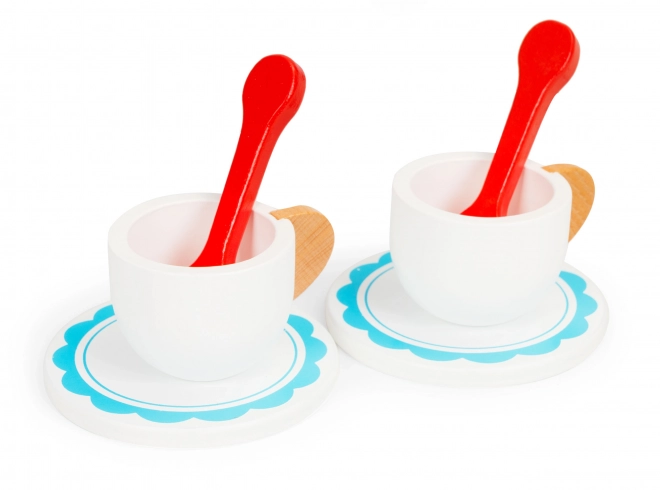 Drveni set za torte Ecotoys
