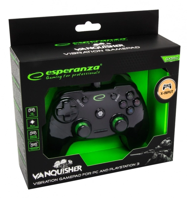 Gamepad za PC i PS3 Vanquisher