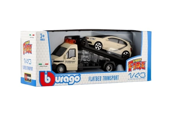 Bburago 1:43 Odvlačna Vuča s Ravnim Krevetom, razne vrste