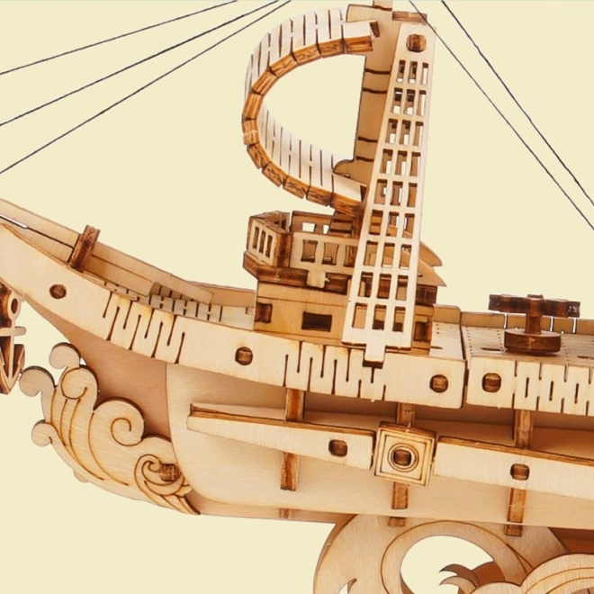 Jedrilica - 3D drvena maketa