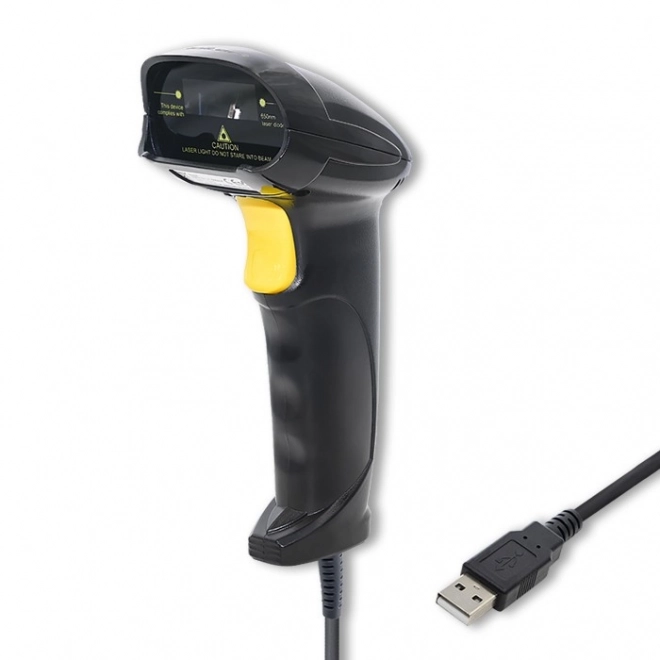 1D USB crni laserski čitač crtičnog kôda