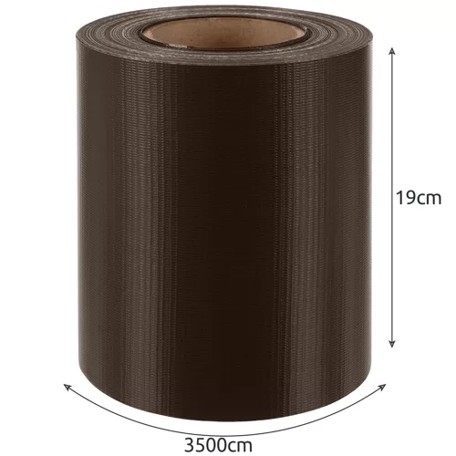 Vrtnuta traka širine 19cm, dužine 35m, 450g/m2 smeđa 23702