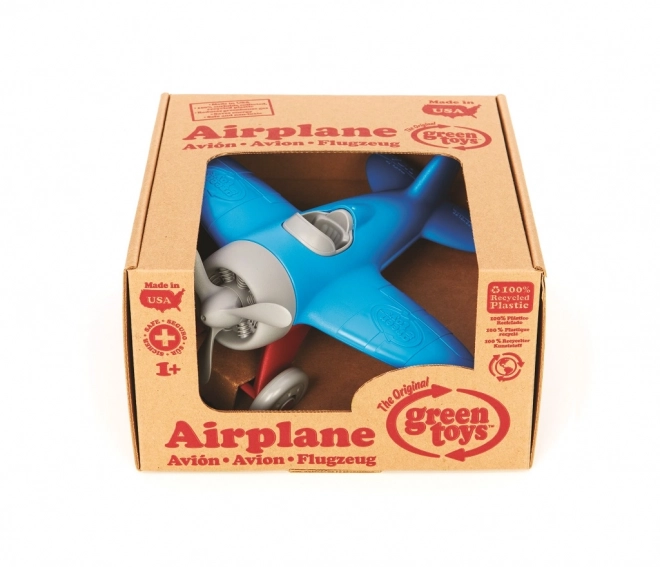 Dječji zrakoplov Green Toys plavi