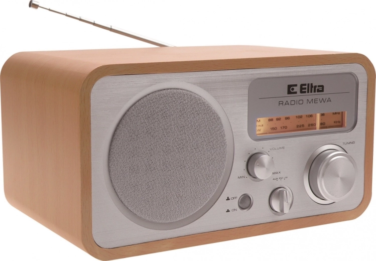 Radio MEWA u svijetlom drvu