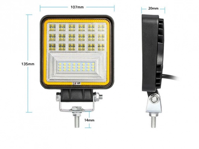 Radna LED lampa CREE 126W