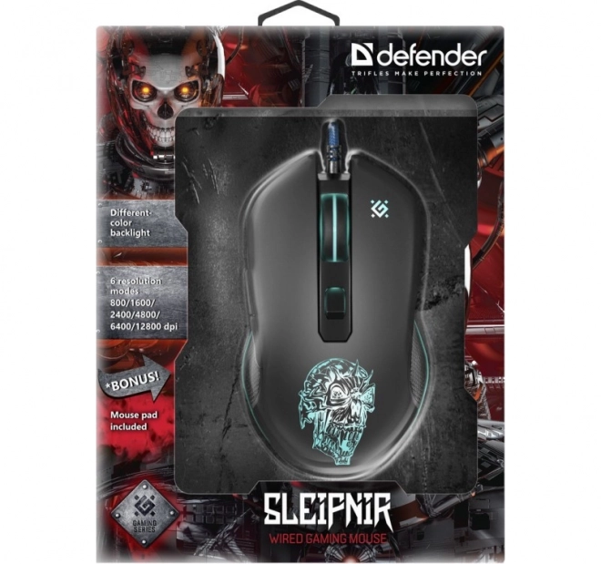 Igraći miš Defender Sleipnir GM-927 s 12800 DPI i 6 tipki