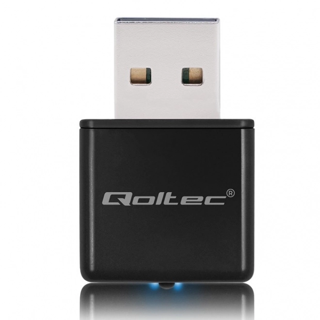 Bežični Mini Adapter WiFi Qoltec USB 2.0 300Mbps
