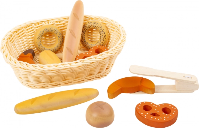 Small Foot drvena set košarice svježeg peciva