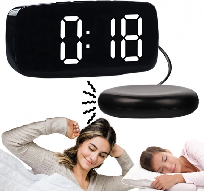 Elektronički budilnik s vibracijskom podloškom