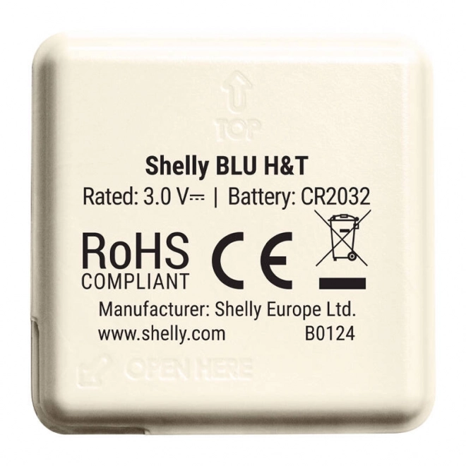 Senzor vlage i temperature Shelly BLU H&T