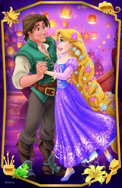 Minipuzzle Prekrasne princeze/Disney Princeza 54 dijelova