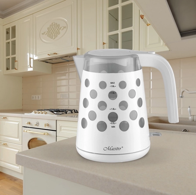 Električni kuhalo za vodu 1,7l 2200W "DROPS" MR-045-BIJELA